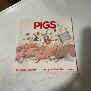 Pigs Children's Book by Robert Munsch